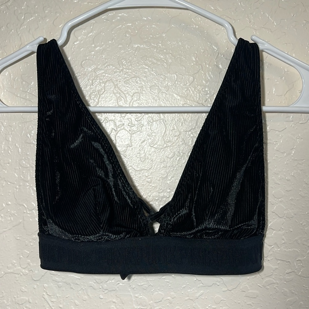 3 for $15 Velvet Unlined Bra PINK